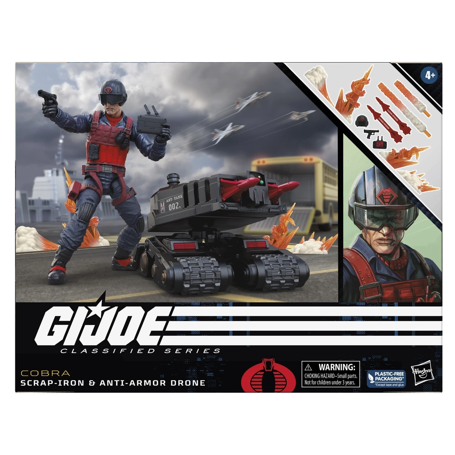 G.I. Joe Classified Series Scrap-Iron & Anti-Armor Drone Pack, 74 - Presale 10 G.I. Joe Classified Series Scrap-Iron & Anti-Armor Drone Pack, 74 - Presale - Image 10