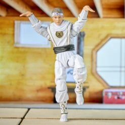 Power Rangers Lightning Collection Mighty Morphin X Cobra Kai Daniel LaRusso Morphed White Crane Ranger -Cheap Hasbro Pulse Store F7768 DIO PRG CEDARCITY 0005