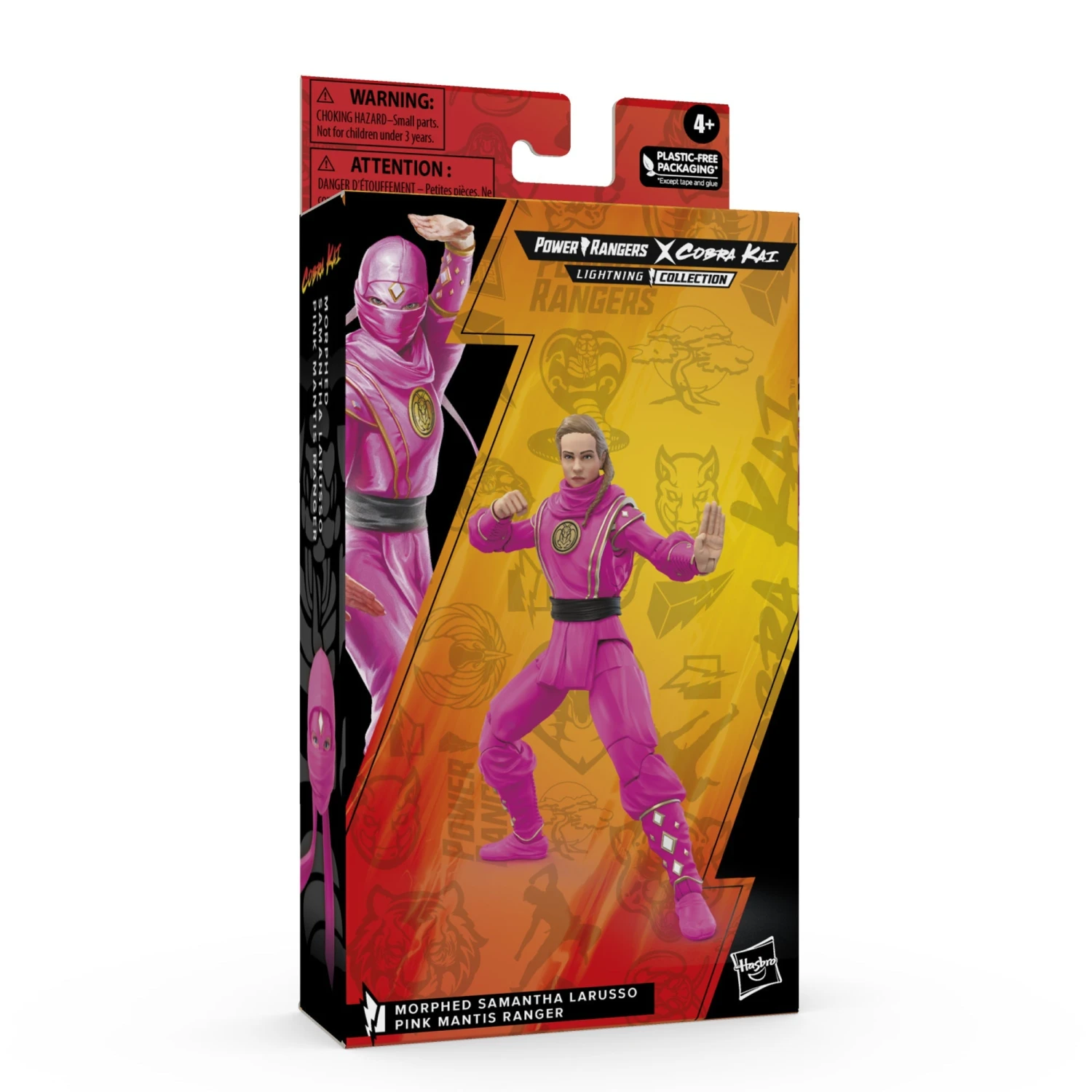 Power Rangers Lightning Collection Mighty Morphin X Cobra Kai Samantha LaRusso Morphed Pink Mantis Ranger 13 Power Rangers Lightning Collection Mighty Morphin X Cobra Kai Samantha LaRusso Morphed Pink Mantis Ranger - Image 13