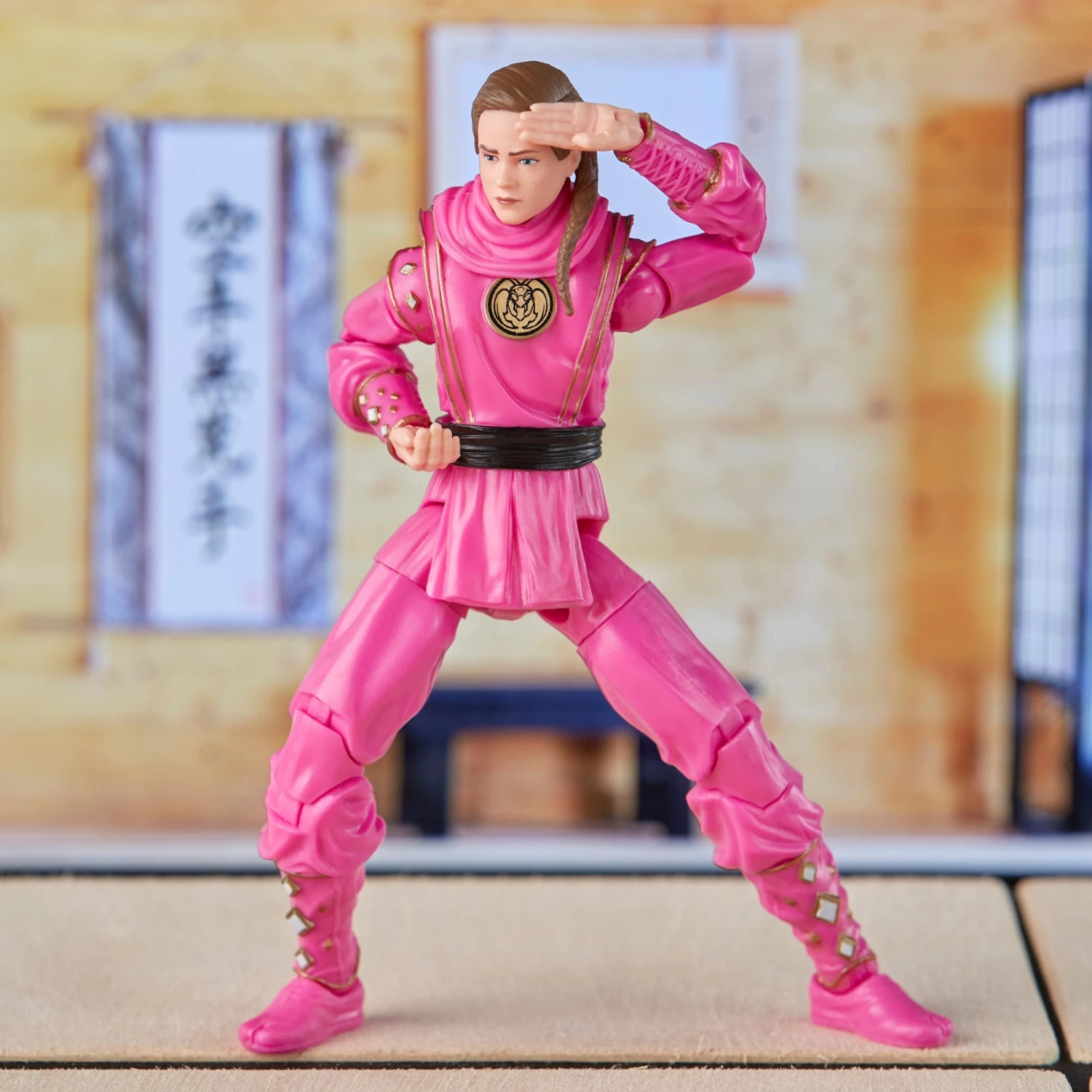 Power Rangers Lightning Collection Mighty Morphin X Cobra Kai Samantha LaRusso Morphed Pink Mantis Ranger 2 Power Rangers Lightning Collection Mighty Morphin X Cobra Kai Samantha LaRusso Morphed Pink Mantis Ranger - Image 2