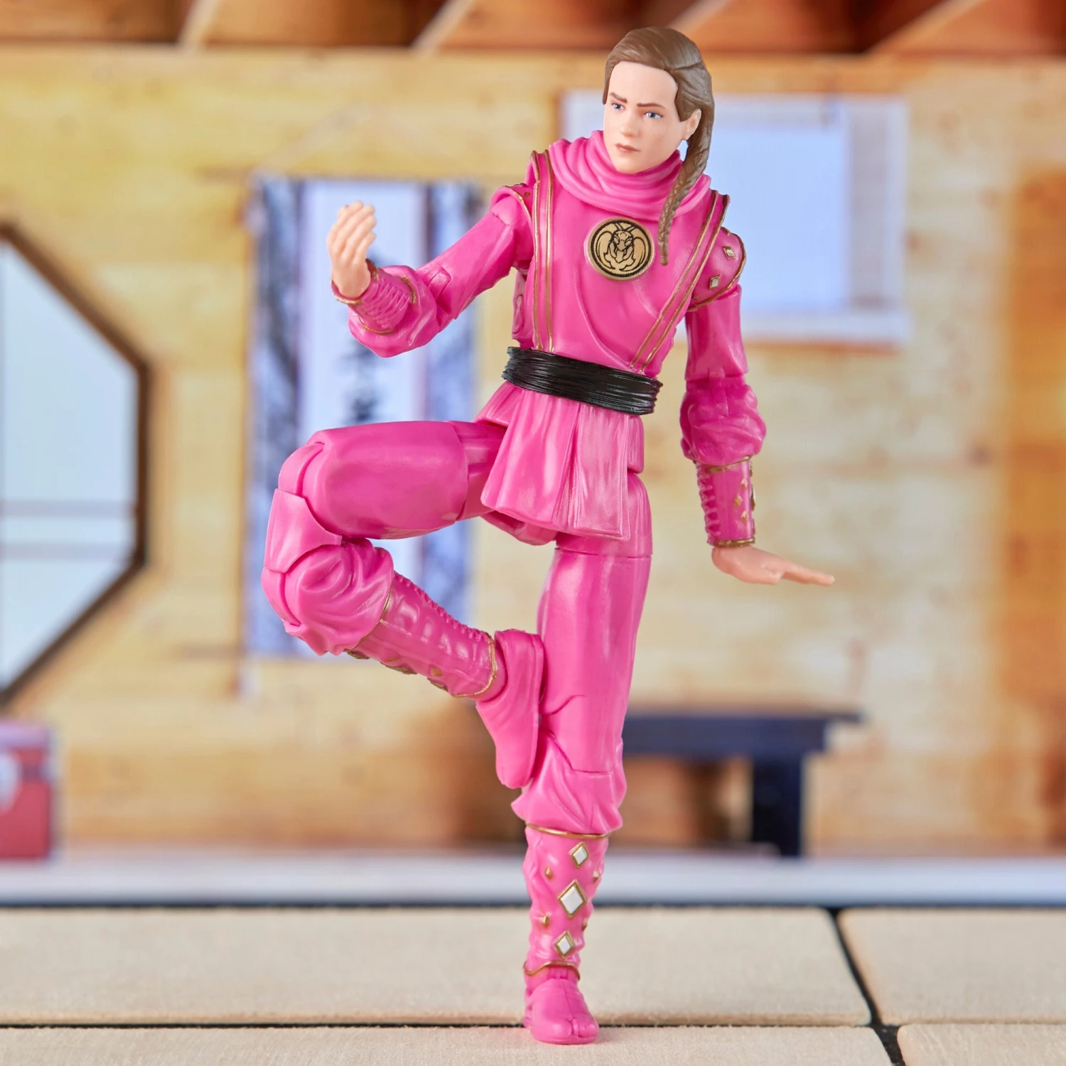 Power Rangers Lightning Collection Mighty Morphin X Cobra Kai Samantha LaRusso Morphed Pink Mantis Ranger 3 Power Rangers Lightning Collection Mighty Morphin X Cobra Kai Samantha LaRusso Morphed Pink Mantis Ranger - Image 3
