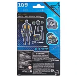 G.I. Joe Classified Series Night Force Parth "Wolf Spider" Varma -Cheap Hasbro Pulse Store F83805X00 back 23 2000px 300DPI