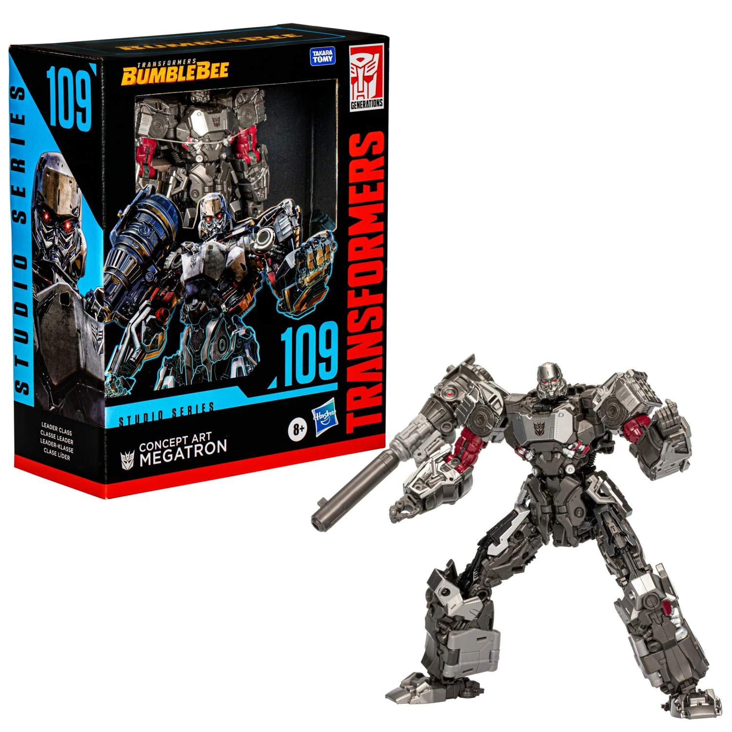 Transformers Studio Series Leader Transformers: Bumblebee 109 Concept Art Megatron - Presale 4 Transformers Studio Series Leader Transformers: Bumblebee 109 Concept Art Megatron - Presale - Image 4