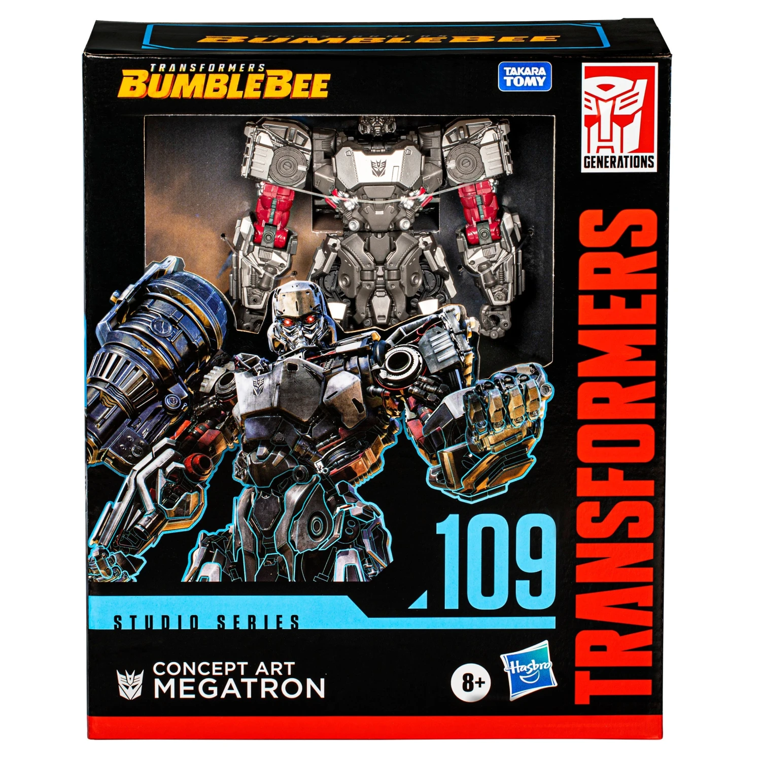 Transformers Studio Series Leader Transformers: Bumblebee 109 Concept Art Megatron - Presale 2 Transformers Studio Series Leader Transformers: Bumblebee 109 Concept Art Megatron - Presale - Image 2