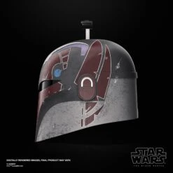 Star Wars The Black Series Sabine Wren Electronic Helmet -Cheap Hasbro Pulse Store F9179 RENDER SW BL JENSEN ELECTRONIC HELMET Left 2000px 300DPI